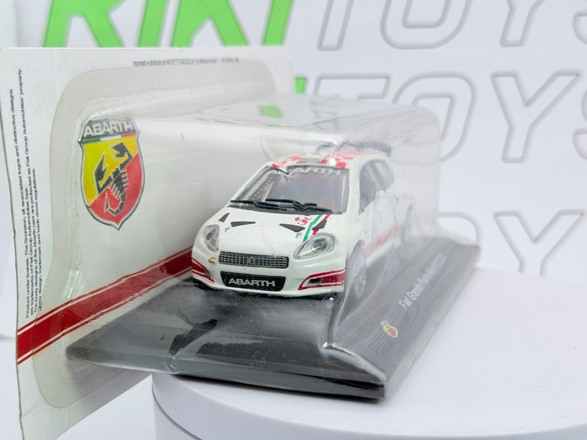 Fiat-Abarth Grande Punto S 2000 Edicola 1/43 Bianco - RikiToys - Edicola
