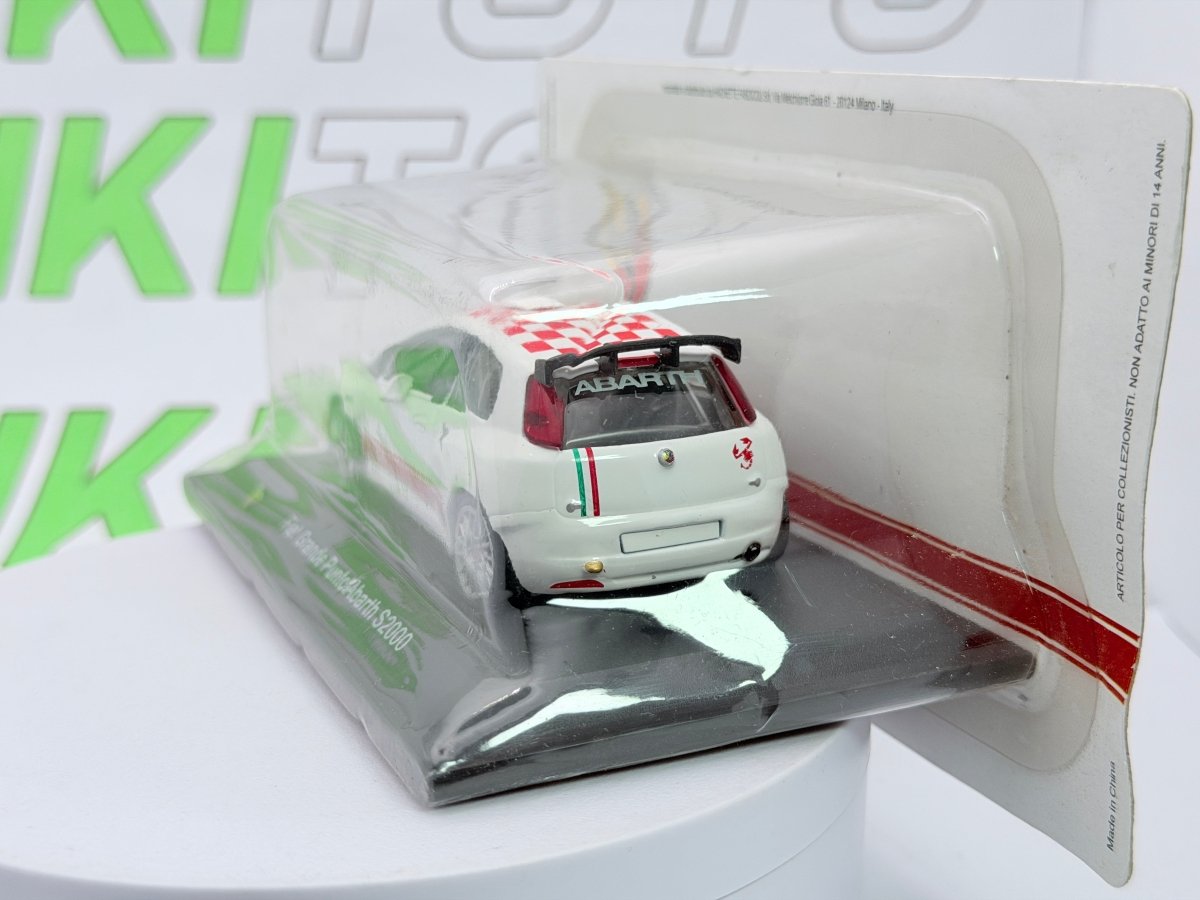 Fiat-Abarth Grande Punto S 2000 Edicola 1/43 Bianco - RikiToys - Edicola