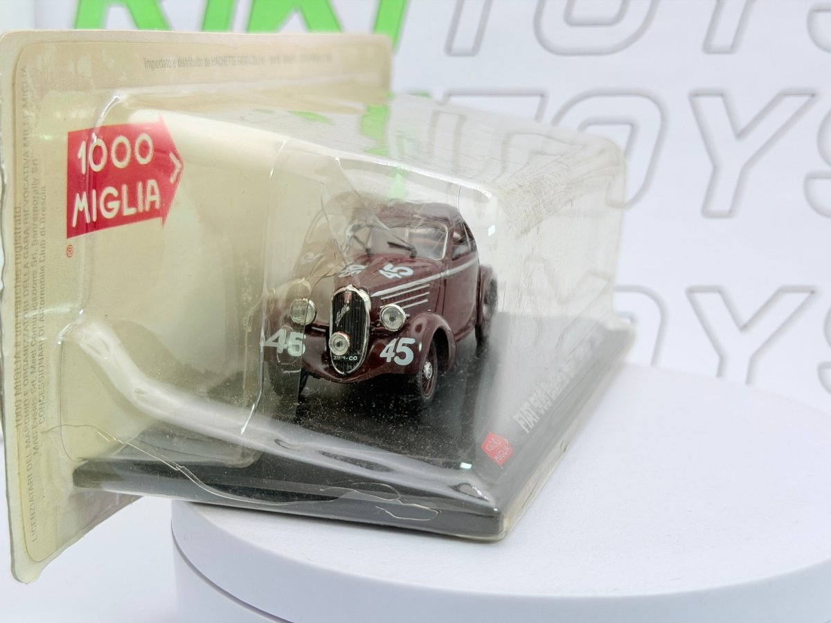 Fiat Balilla Coupé Edicola 1/43 Rosso scuro 1936 - RikiToys - Edicola