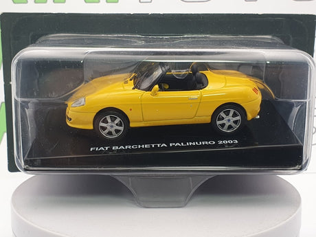 Fiat Barchetta Edicola 1/43 Giallo 2003 - RikiToys - Edicola