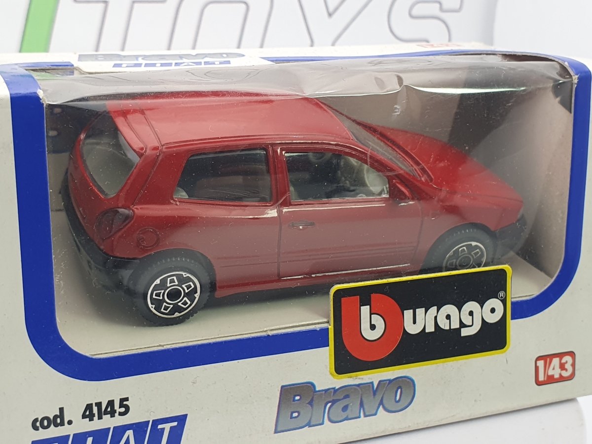 Fiat Bravo Burago 1/43 Rosso - RikiToys - Burago