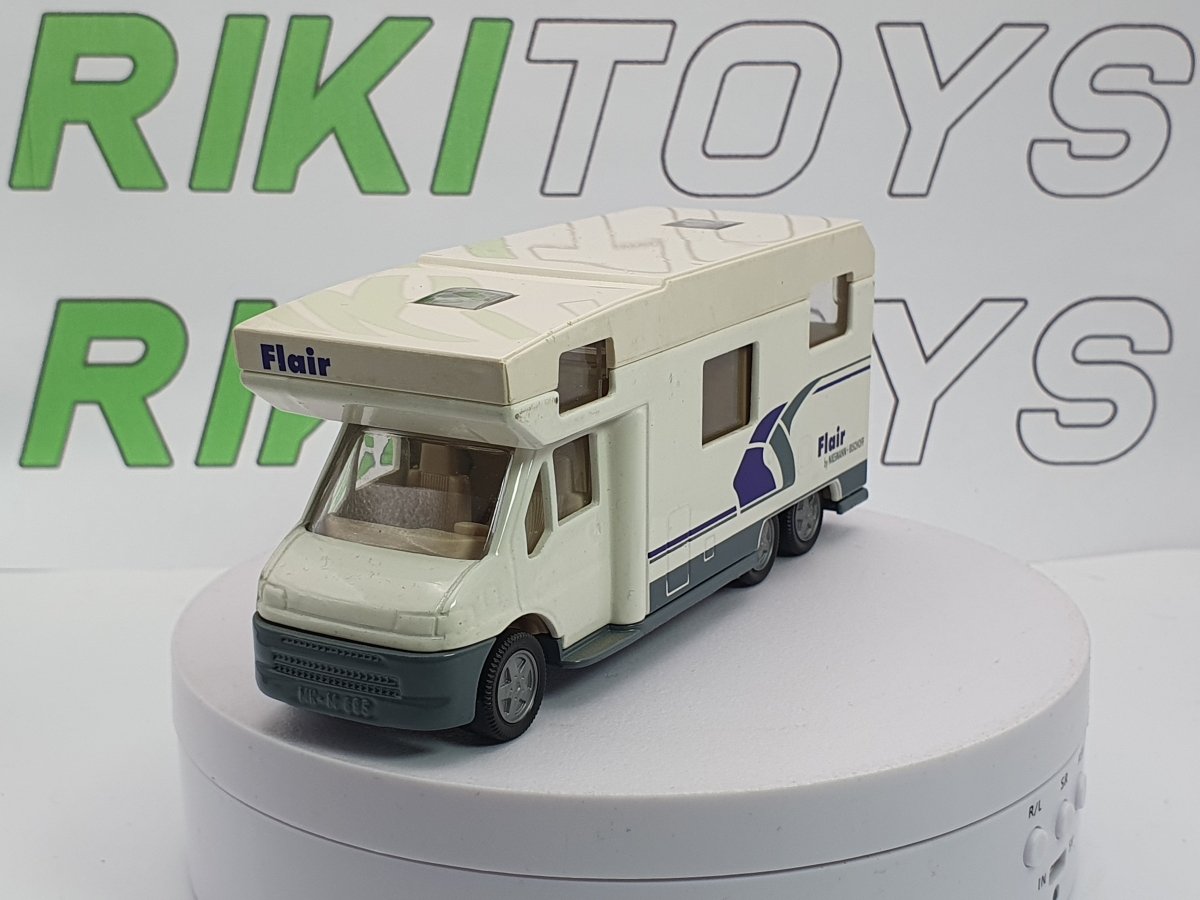 Fiat Camper Flair Siku 1/60 Bianco - RikiToys - Siku#