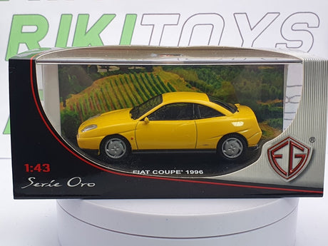 Fiat Coupé Edison 1/43 Giallo 1996 - RikiToys - Edison