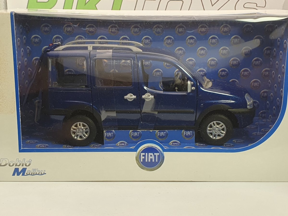 Fiat Doblò Malibu Norev 1/24 Blu met. - RikiToys - Norev