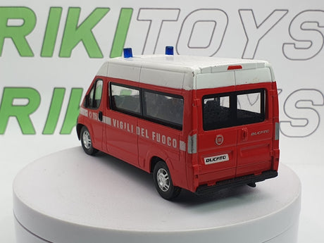 Fiat Ducato Bus Motorama 1/43 Rosso - RikiToys - Motorama