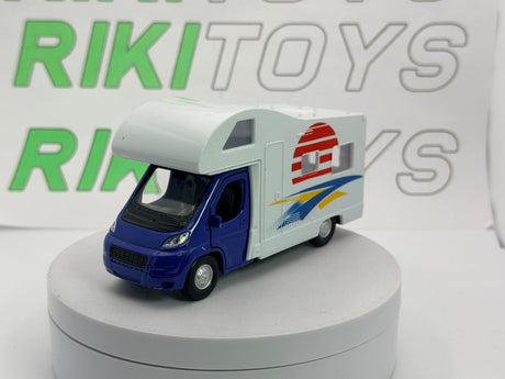 Fiat Ducato camper Welly 1/45 Blu - RikiToys - Welly