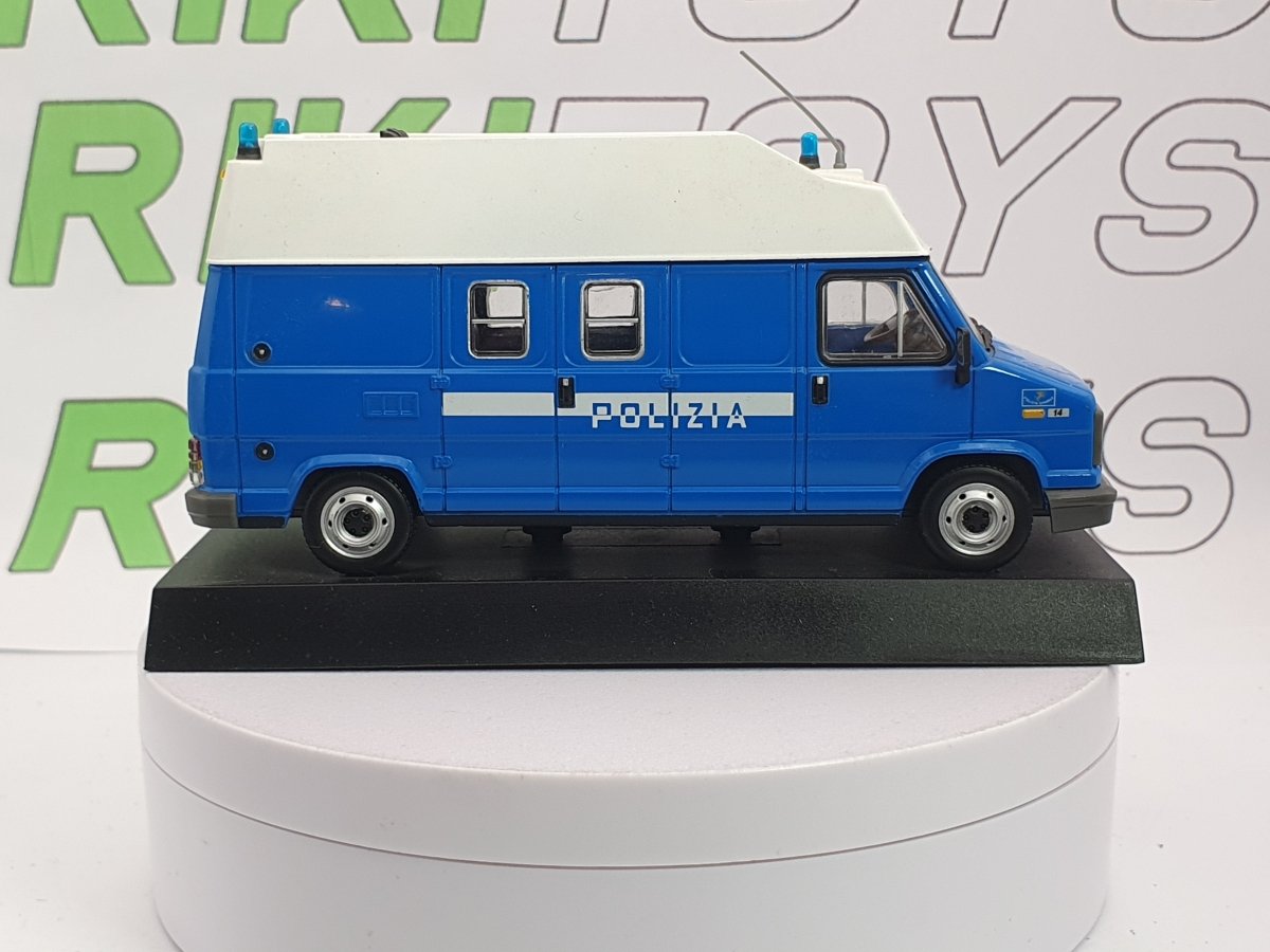 Fiat Ducato Maxi Edicola 1/43 Azzurro 1988 - RikiToys - Edicola