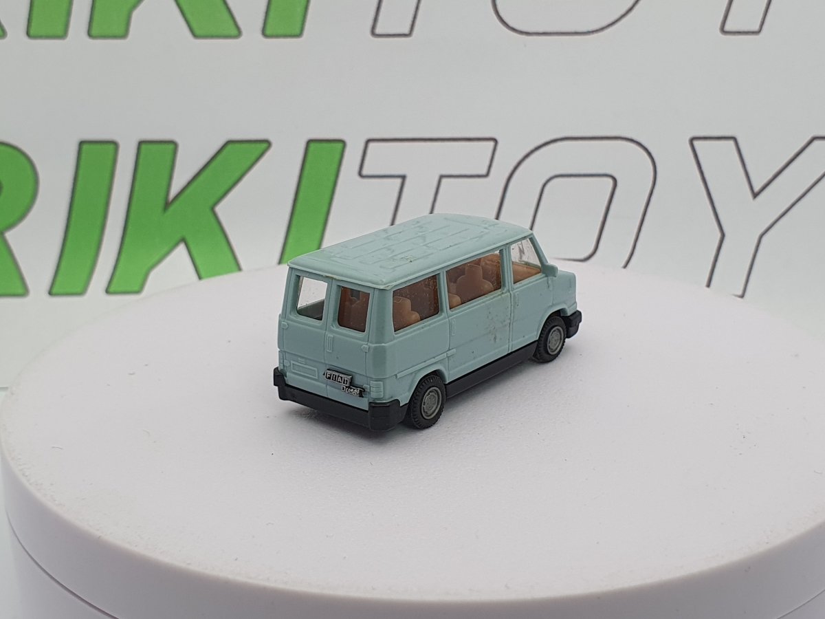 Fiat Ducato Pralinè 1/86 Azzurro - RikiToys - Pralinè