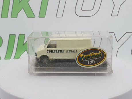 Fiat Ducato Pralinè 1/87 Bianco - RikiToys - Pralinè