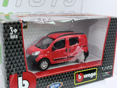 Fiat Fiorino Burago 1/43 Rosso - RikiToys - Burago