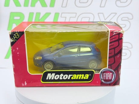 Fiat Grande Punto Motorama 1/43 Blu metallizzato 2006 - RikiToys - Motorama