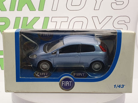 Fiat Grande Punto Norev 1/43 Azzurro 2005 - RikiToys - Norev