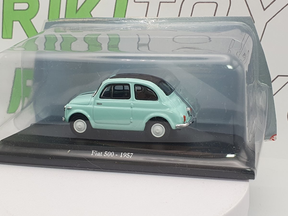 Fiat Nuova 500 N Norev 1/43 Verde 1957 - RikiToys - Norev