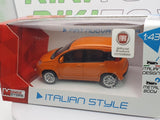Fiat Panda 312 MondoMotors 1/43 Arancione 2012 - RikiToys - MondoMotors