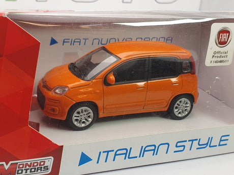 Fiat Panda 312 MondoMotors 1/43 Arancione 2012 - RikiToys - MondoMotors