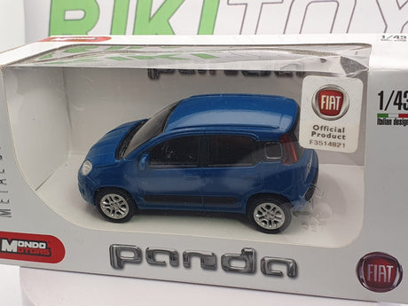 Fiat Panda 312 MondoMotors 1/43 Blu 2012 - RikiToys - MondoMotors