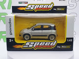 Fiat Panda 312 Motorama 1/43 Argento 2012 - RikiToys - Motorama