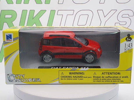 Fiat Panda 4x4 169 New Ray 1/43 Rosso 2004 - RikiToys - New Ray