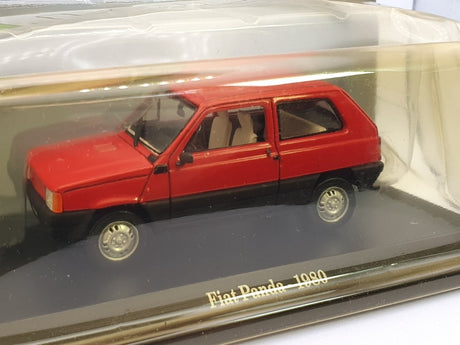 Fiat Panda Norev 1/43 Rosso 1980 - RikiToys - Norev