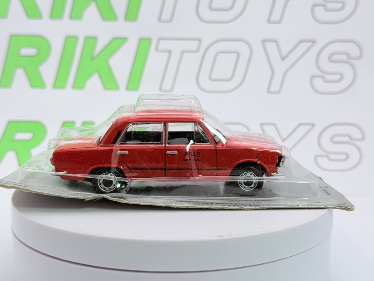 Fiat-Polsky 125 P Taxi Edicola 1/43 Rosso - RikiToys - Edicola