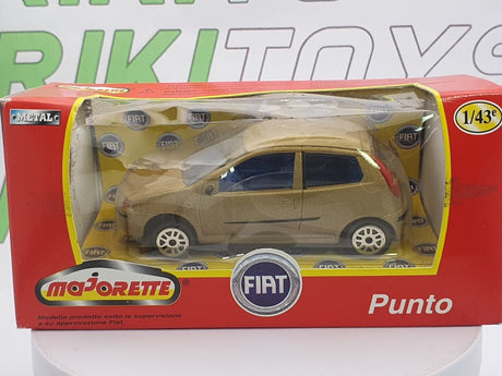 Fiat Punto 3p Majorette 1/43 Oro 1999 - RikiToys - Majorette