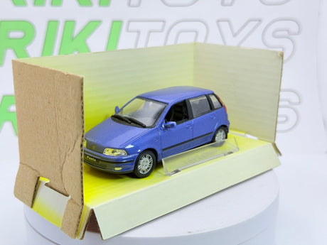 Fiat Punto MK1 Cararama 1/43 Blu metallizzato - RikiToys - Cararama