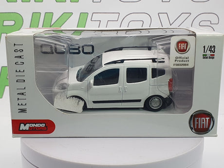 Fiat Qubo Mondo Motors 1/43 Bianco - RikiToys - Mondo Motors