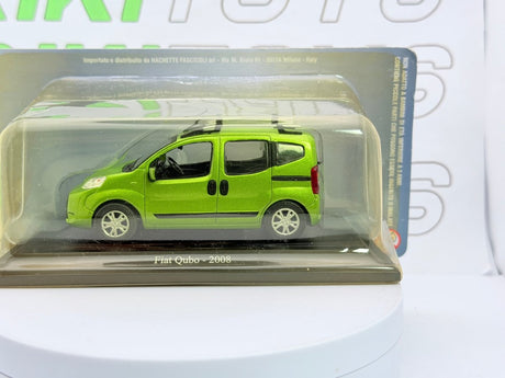 Fiat Qubo Norev 1/43 Verde 2008 - RikiToys - Norev