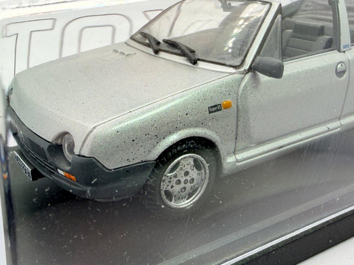 Fiat Ritmo Cabrio Edicola 1/43 Argento 1981 - RikiToys - Edicola