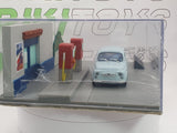 Fiat - Steyr Puch 500 D Universal Hobbies 1/43 Azzurro 1965 - RikiToys - Universal Hobbies