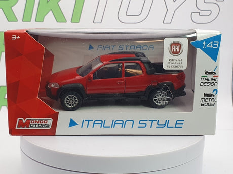 Fiat Strada MondoMotors 1/43 Rosso 2011 - RikiToys - MondoMotors