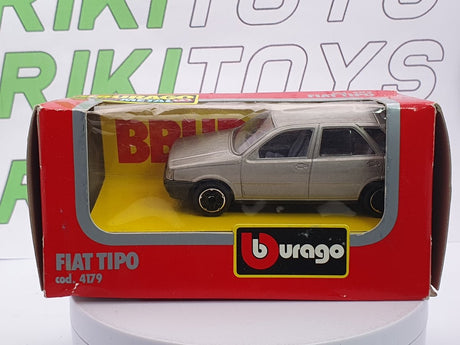 Fiat Tipo Burago 1/43 Argento 1988 - RikiToys - Burago