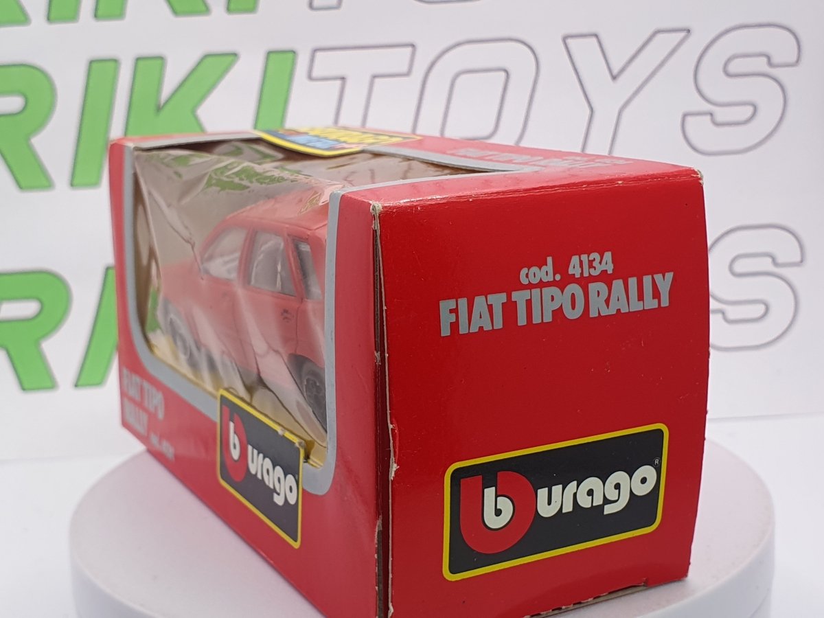 Fiat Tipo Burago 1/43 Rosso 1988 - RikiToys - Burago