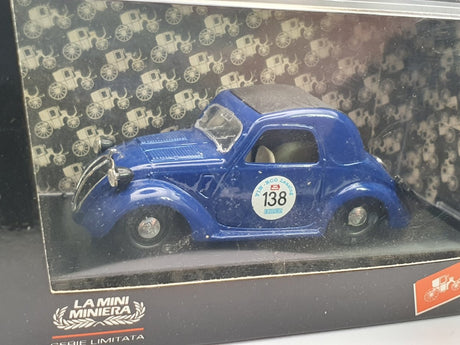 Fiat Topolino A Brumm 1/43 Blu 1936 - RikiToys - Brumm