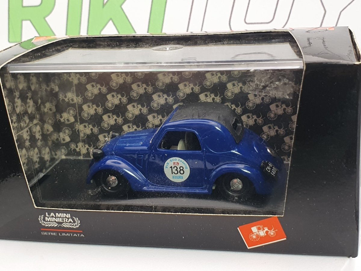 Fiat Topolino A Brumm 1/43 Blu 1936 - RikiToys - Brumm