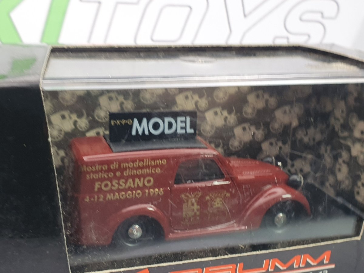 Fiat Topolino B Brumm 1/43 Amaranto 1946 - RikiToys - Brumm