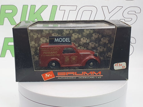 Fiat Topolino B Brumm 1/43 Amaranto 1946 - RikiToys - Brumm