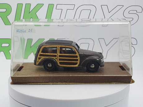 Fiat Topolino C Brumm 1/43 Marrone 1949 - RikiToys - Brumm