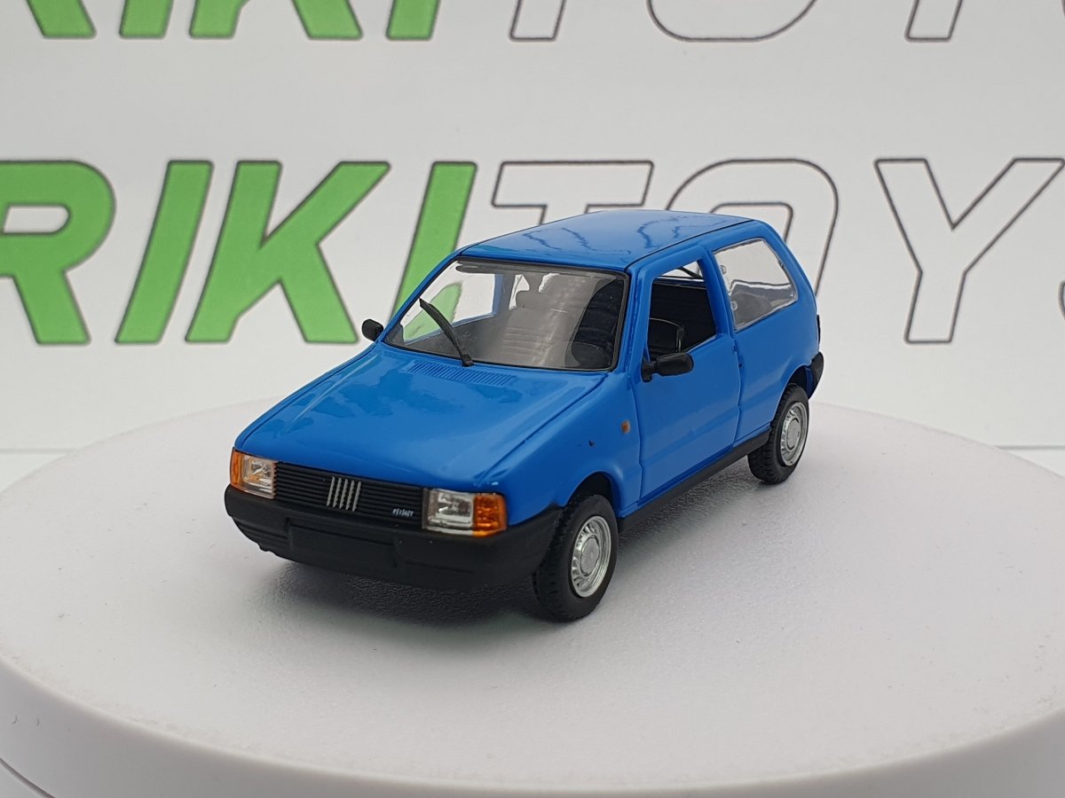 Fiat Uno 3 Porte Norev 1/43 Azzurro 1983 - RikiToys - Norev