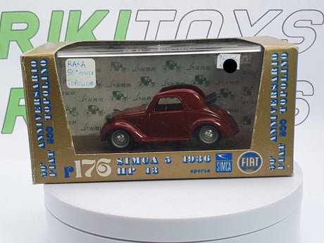 Fiat/Simca 5 Serie limitata Brumm 1/43 Ruggine 1936 - RikiToys - Brumm