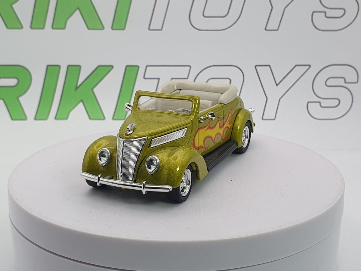 Ford A Convertble Road Signature 1/43 Verde 1937 - RikiToys - Road Signature