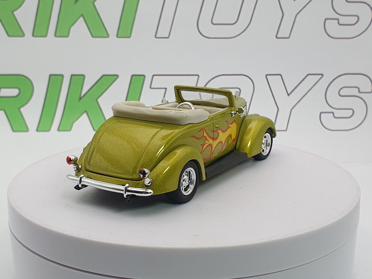 Ford A Convertble Road Signature 1/43 Verde 1937 - RikiToys - Road Signature