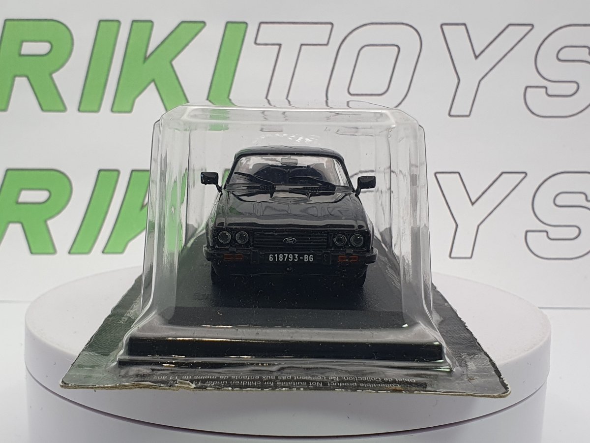 Ford Capri MK 2 Edicola 1/43 Nero 1977 - RikiToys - Edicola