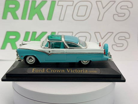 Ford Crown Victoria Road Legend 1/43 Verde Tiffany 1955 - RikiToys - Road Legend
