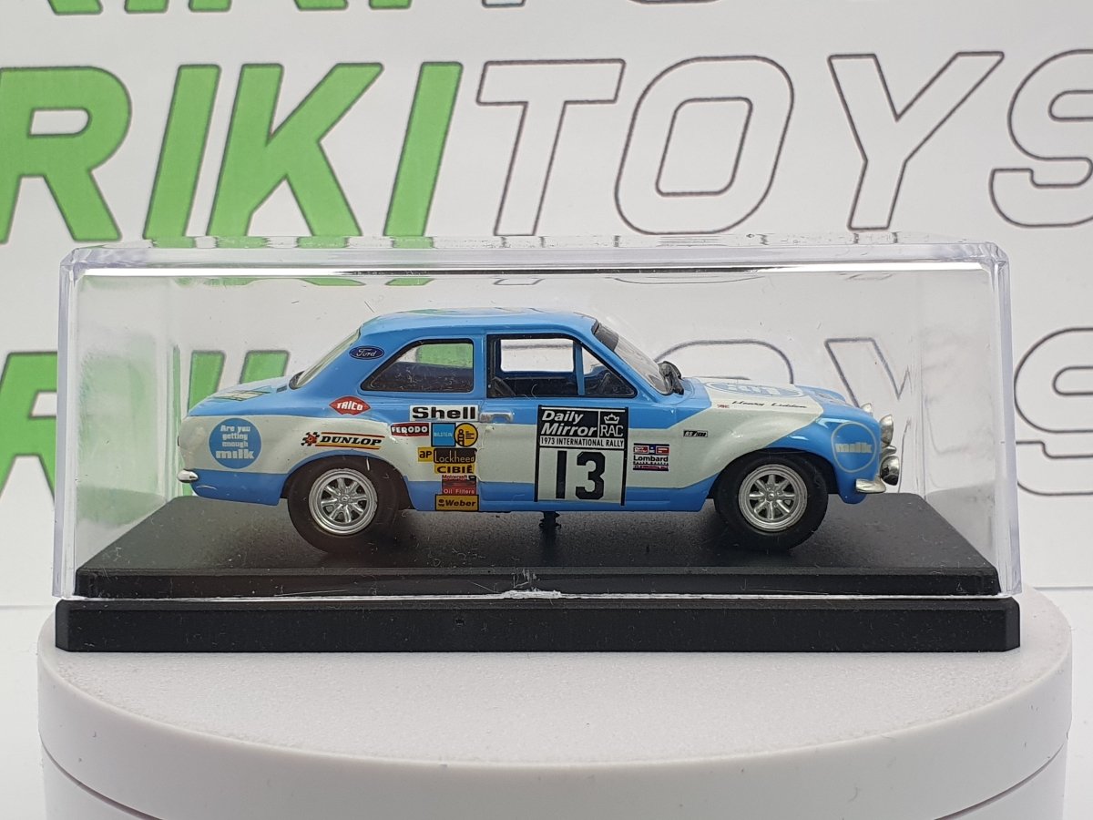 Ford Escort MK 1 Edicola 1/43 Azzurro 1973 - RikiToys - Edicola