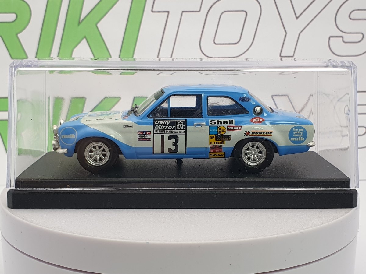 Ford Escort MK 1 Edicola 1/43 Azzurro 1973 - RikiToys - Edicola