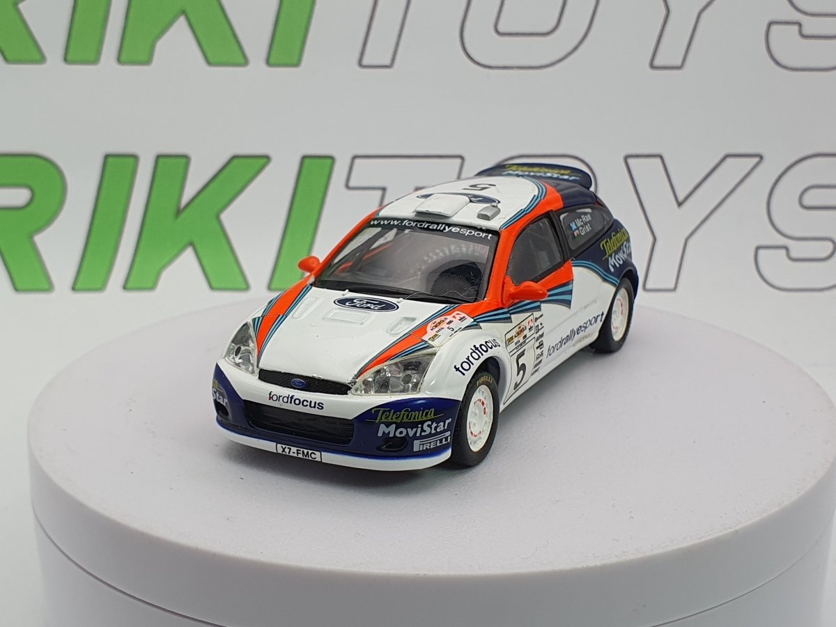 Ford Focus WRC Edicola 1/43 Bianco 1998 - RikiToys - Edicola