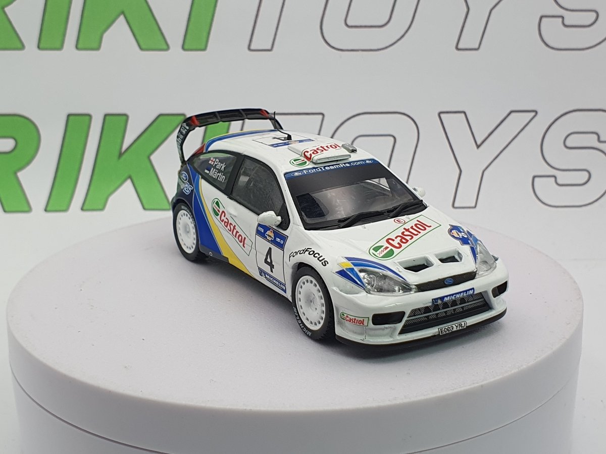 Ford Focus WRC Edicola 1/43 Bianco 1998 - RikiToys - Edicola