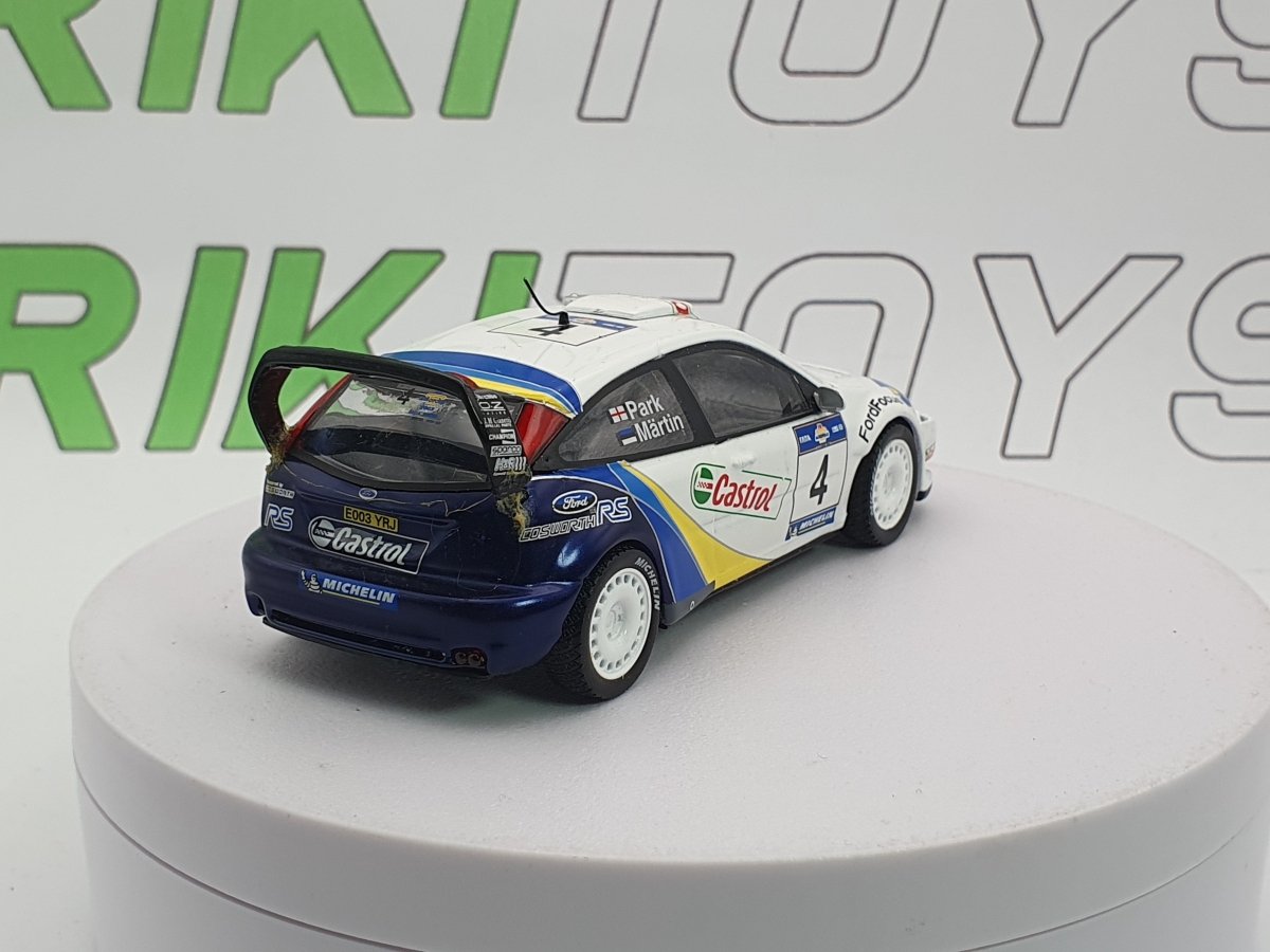Ford Focus WRC Edicola 1/43 Bianco 1998 - RikiToys - Edicola