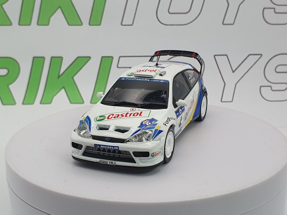 Ford Focus WRC Edicola 1/43 Bianco 1998 - RikiToys - Edicola